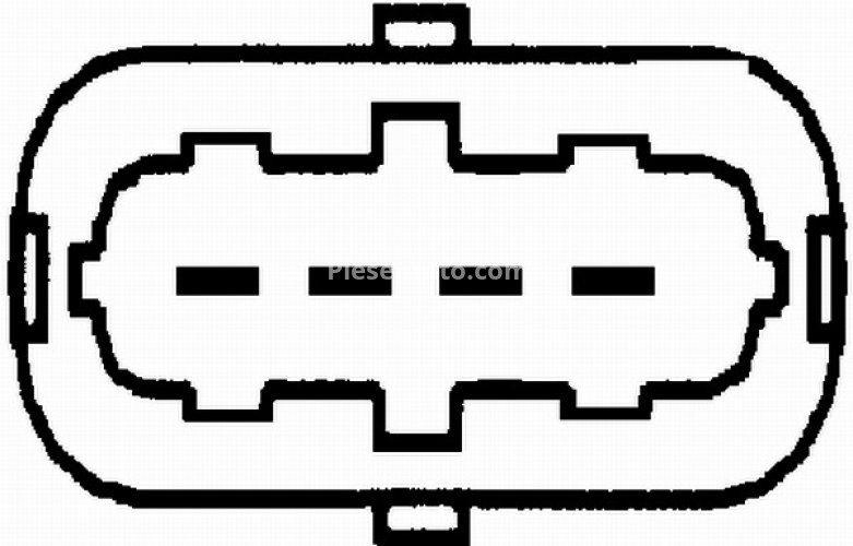 Debitmetru aer HELLA (4 pini, modul) pentru: ALFA ROMEO 156, 159; CHEVROLET LACETTI, NUBIRA; FIAT CROMA, CROMA/KOMBI, DOBLO, DOBLO/MINIVAN, GRANDE PUNTO, IDEA, SEDICI; LANCIA MUSA 1.3D-2.0D 10.01-