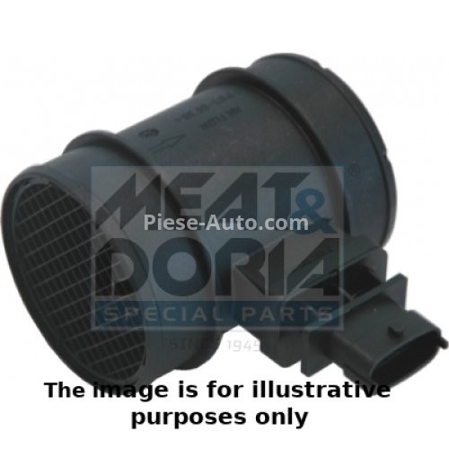 Debitmetru aer Meat & Doria (4 pini, modul) pentru: ALFA ROMEO 156, 159; CHEVROLET CAPTIVA, LACETTI, NUBIRA; FIAT CROMA, GRANDE PUNTO, IDEA; LANCIA MUSA; OPEL ANTARA A, ASTRA H, ASTRA H GTC 1.3D-2.0D 01.04-