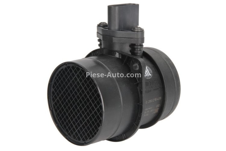 Debitmetru aer BOSCH (5 pini) pentru: AUDI A3, A4 B5, A4 B6; SEAT LEON, TOLEDO II; SKODA OCTAVIA I, OCTAVIA II; VW BORA, BORA I, CALIFORNIA T4 CAMPER, GOLF IV, GOLF V, NEW BEETLE 1.8-2.5D 11.94-12.10