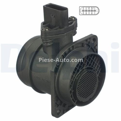Debitmetru aer DELPHI (5 pini, modul) pentru: AUDI A3, A4 B5, A4 B6, A4 B7, A6 C5, A6 C6, TT; FORD GALAXY I, GALAXY MK I; SEAT ALHAMBRA, IBIZA III, LEON, TOLEDO II 1.4D-2.5D 03.95-12.10