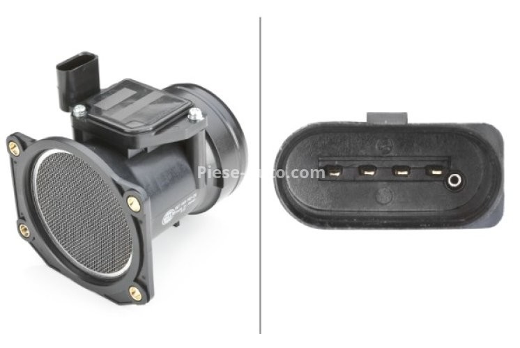 Debitmetru aer HELLA pentru:  AUDI, VW, SEAT, SKODA 06A906461B