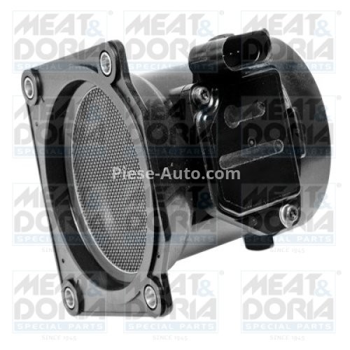 Debitmetru aer Meat & Doria (4 pini, modul) pentru: AUDI A4 B5, A4 B6, A6 C5, A8 D2; SKODA SUPERB I; VW PASSAT B5, PASSAT B5.5 2.4/2.8 04.96-03.08