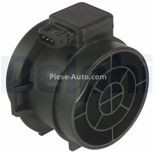 Debitmetru aer DELPHI (3 pini, modul) pentru: BMW 3 (E46), 5 (E39), X5 (E53), Z3 (E36) 3.0 04.00-10.06