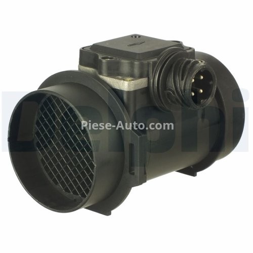 Debitmetru aer DELPHI (4 pini, modul) pentru: BMW 3 (E36), 5 (E34), 5 (E39) 2.0 04.90-06.03