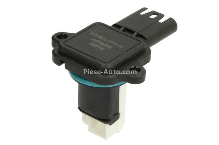 Debitmetru aer DELPHI (5 pini, cartus) pentru: BMW 1 (E81), 1 (E87), 3 (E90), 3 (E91), 5 (E60), 5 (E61), 6 (E63), 6 (E64), 7 (E65, E66, E67), Z4 (E85), Z4 (E86) 2.0-3.0 12.01-06.12