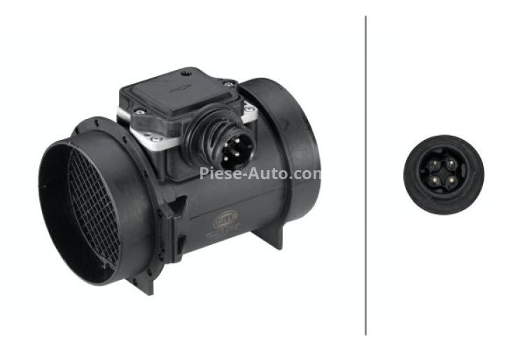 Debitmetru aer HELLA pentru: BMW 523i, 528i [E39] 95-98, 728i [E38] 95-98