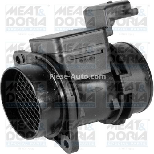 Debitmetru aer Meat & Doria (6 pini, modul) pentru: CITROEN C2, C3 I, C3 PLURIEL, XSARA; FORD FIESTA V, FUSION; PEUGEOT 1007, 206, 307 1.4D 09.01-