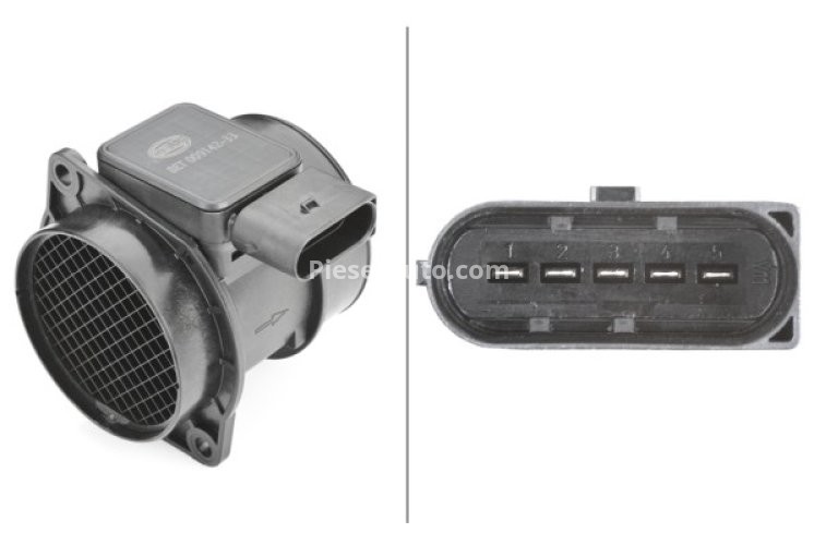 Debitmetru aer HELLA pentru: MERCEDES 2.0-2.3 00-04