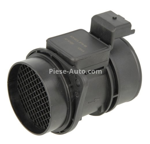 Debitmetru aer DELPHI (6 pini, modul) pentru: MITSUBISHI SPACE STAR; NISSAN PRIMASTAR; OPEL MOVANO A, VIVARO A; RENAULT CLIO II, CLIO II/HATCHBACK, ESPACE III 1.5D/1.9D/2.5D 01.96-