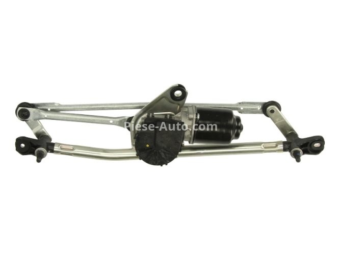 Ansamblu mecanism ștergător parbriz față (cu motor) pentru: CITROEN NEMO, NEMO/MINIVAN; FIAT FIORINO, FIORINO/MINIVAN, QUBO; PEUGEOT BIPPER, BIPPER TEPEE 11.07-