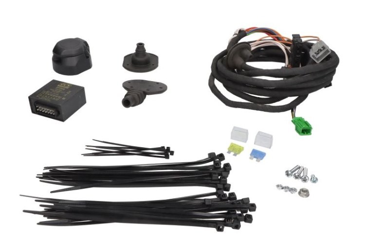 Cablaj sistem cârlig de remorcare (numar pini: 13) se potrivește: FORD TOURNEO CUSTOM V362, TRANSIT CUSTOM V362 04.12-