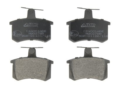Set plăcuțe frână ABE, spate ,pentru: ALFA ROMEO 164, 33; AUDI 100 C2, 100 C3, 100 C4, 200 C2, 200 C3, 80 B2, 80 B3, 80 B4, 90 B2, 90 B3, A4 B5, A4 B6, A6 C4, A6 C5, A8 D2 1.4-4.2 08.75-