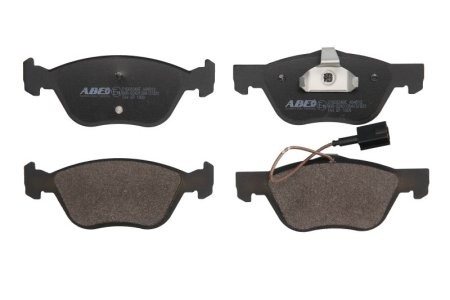 Set plăcuțe frână ABE, față ,pentru: ALFA ROMEO 145, 146, 147, 156, GT; FIAT LINEA, MAREA, MULTIPLA, PUNTO; LANCIA LYBRA 1.4-3.2 10.95-