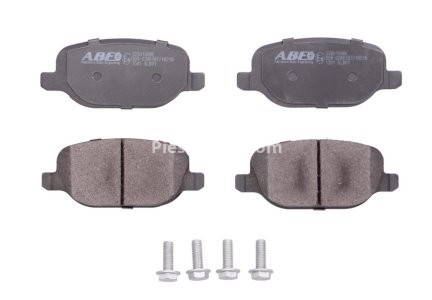 Set plăcuțe frână ABE, spate ,pentru: ALFA ROMEO 159, BRERA, SPIDER; LANCIA DELTA III, THESIS; RENAULT SCENIC I 1.8-3.2 09.99-08.14