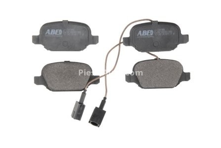 Set plăcuțe frână ABE, spate ,pentru: ALFA ROMEO MITO 0.9-1.6D 08.08-10.18