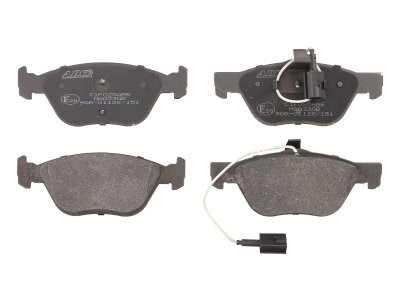 Set plăcuțe frână ABE, față ,pentru: ALFA ROMEO 145, 146, 147, 155, 156, ARNA, GT, GTV, SPIDER; FIAT BRAVO I, COUPE, MAREA, MULTIPLA, PUNTO; LANCIA DEDRA, DELTA II, LYBRA 1.2-3.2 01.85-03.12