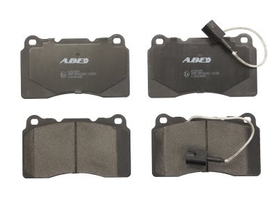 Set plăcuțe frână ABE, față ,pentru: ALFA ROMEO 159, 166, BRERA, SPIDER; LANCIA KAPPA 1.8-3.2 10.94-12.12