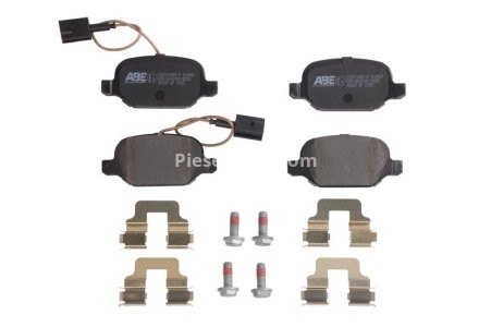 Set plăcuțe frână ABE, spate ,pentru: ALFA ROMEO MITO; FIAT PALIO 0.9-1.6D 06.03-10.18