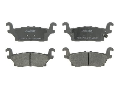 Set plăcuțe frână ABE, spate ,pentru: HUMMER HUMMER H3 3.5/3.7/5.3 04.05-