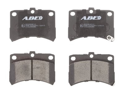 Set plăcuțe frână ABE, față ,pentru: DAIHATSU CUORE V, CUORE VI, HIJET 0.7/0.8/1.0 07.86-