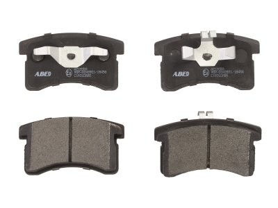 Set plăcuțe frână ABE, față ,pentru: DAIHATSU COPEN, CUORE II, CUORE III, CUORE IV 0.7/0.8 11.89-09.12