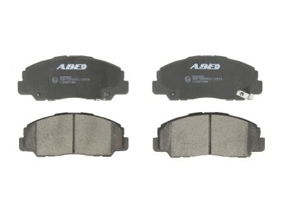Set plăcuțe frână ABE, față ,pentru: DAIHATSU FEROZA, ROCKY 1.6/2.0/2.8D 02.85-12.99