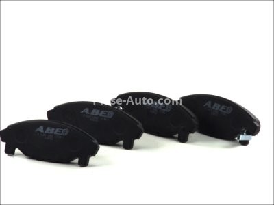 Set plăcuțe frână ABE, față ,pentru: DAIHATSU CHARADE IV, GRAN MOVE 1.3/1.5/1.6 01.93-