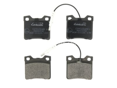 Set plăcuțe frână ABE, spate ,pentru: MERCEDES V (638/2), VITO (W638); AUDI 80 B2; PEUGEOT 406 1.8-2.8 02.86-10.04