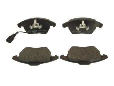 Set plăcuțe frână ABE, față ,pentru: AUDI A1, A1 CITY CARVER, A3, A4 B6, TT; SEAT ALTEA, ALTEA XL, IBIZA IV, IBIZA IV SC, IBIZA IV ST, IBIZA V, LEON, TOLEDO III, TOLEDO IV 1.0-3.6 08.97-