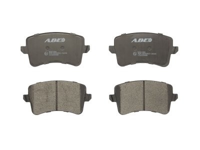 Set plăcuțe frână ABE, spate ,pentru: AUDI A4 ALLROAD B8, A4 ALLROAD B9, A4 B7, A4 B8, A5, A7, Q5 1.8-4.2 06.06-
