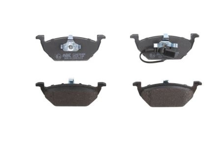 Set plăcuțe frână ABE, față ,pentru: AUDI A1, A2, A3; SEAT ALTEA, ALTEA XL, CORDOBA, IBIZA III, IBIZA IV, IBIZA IV SC, IBIZA IV ST, LEON, TOLEDO I, TOLEDO II, TOLEDO III 1.0-Electric 05.91-