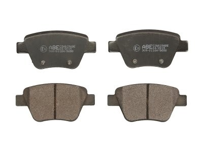 Set plăcuțe frână ABE, spate ,pentru: AUDI A1, A3; SEAT ALTEA, ALTEA XL, LEON; SKODA OCTAVIA II, OCTAVIA III, SUPERB II, YETI; VW BEETLE, CADDY III, CADDY III/MINIVAN 1.0-3.6 02.98-