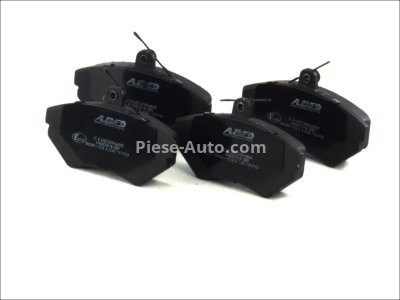 Set plăcuțe frână ABE, față ,pentru: AUDI A4 B5, A4 B6; VW PASSAT B2, PASSAT B5, POLO III CLASSIC, POLO IV, QUANTUM, SAVEIRO I 1.4-2.8 01.81-