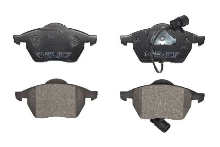 Set plăcuțe frână ABE, față ,pentru: AUDI 100 C3, 100 C4, A4 B6, A6 C4, A6 C5, A6 C6; VW PASSAT B5.5, SHARAN 1.8-4.2 01.90-03.10