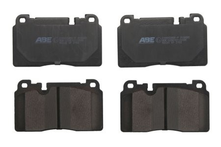 Set plăcuțe frână ABE, față ,pentru: AUDI A6 C7, A7, Q5; PORSCHE MACAN 2.0-3.6 10.08-