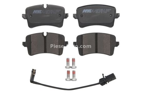 Set plăcuțe frână ABE, spate ,pentru: AUDI A4 B8, A5, A6 ALLROAD C7, A6 C7, A7, A8 D4; PORSCHE MACAN 1.8-4.2 06.07-