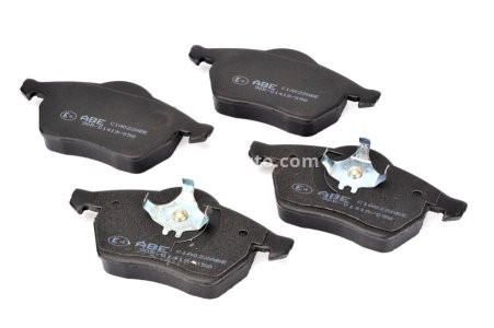 Set plăcuțe frână ABE, față ,pentru: AUDI A4 B5; VW GOLF III, GOLF IV, PASSAT B3/B4, PASSAT B5, VENTO 1.6-2.9 06.91-06.05