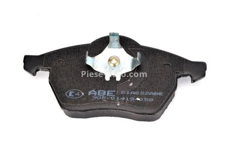Set plăcuțe frână ABE, față ,pentru: AUDI A4 B5; VW GOLF III, GOLF IV, PASSAT B3/B4, PASSAT B5, VENTO 1.6-2.9 06.91-06.05 3