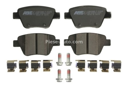 Set plăcuțe frână ABE, spate ,pentru: AUDI A1, A3; SEAT ALTEA, ALTEA XL, LEON; SKODA OCTAVIA II, OCTAVIA III, SUPERB II, YETI; VW BEETLE, CADDY III, CADDY III/MINIVAN, EOS 1.0-3.6 02.03-