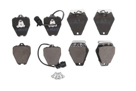 Set plăcuțe frână ABE, față ,pentru: AUDI A4 B6, A6 C4, A8 D2 1.8-6.0 03.94-12.04