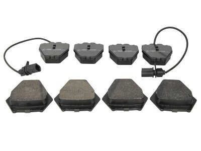 Set plăcuțe frână ABE, față ,pentru: AUDI A4 B5, A4 B6, A6 C5, ALLROAD C5; VW PASSAT B5.5, PHAETON 1.6-6.0 01.97-03.16