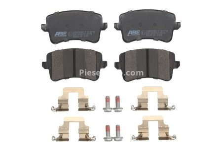 Set plăcuțe frână ABE, spate ,pentru: AUDI A4 ALLROAD B8, A4 ALLROAD B9, A4 B7, A4 B8, A5, Q5 1.8-4.2 06.06-