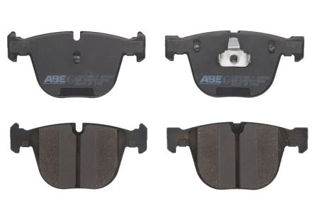 Set plăcuțe frână ABE, spate ,pentru: BMW 1 (E82), 3 (E90), 3 (E92), 3 (E93), 5 (E60), 5 (E61), 6 (E63) 2.0-6.8 03.98-