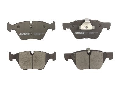 Set plăcuțe frână ABE, față ,pentru: BMW 1 (E81), 1 (E82), 1 (E87), 1 (E88), 3 (E90), 3 (E91), 3 (E92), 3 (E93), 5 (E60), 5 (E61), 5 (F10), 5 (F11), 7 (E65, E66, E67) 1.6-4.4 07.03-02.17