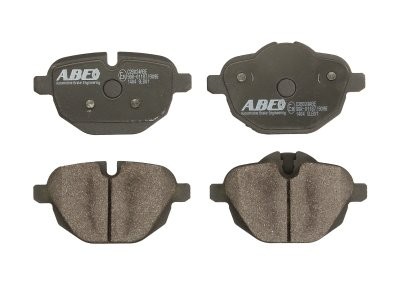 Set plăcuțe frână ABE, spate ,pentru: BMW 5 (E60), 5 (F10), 5 (F11), 5 (G30, F90), 5 (G31), 6 GRAN TURISMO (G32), 7 (G11, G12), X3 (F25), X3 (G01), X3 (G01, F97), X4 (F26) 1.6-4.4 09.08-