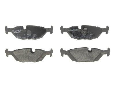 Set plăcuțe frână ABE, spate ,pentru: BMW 3 (E30), 3 (E36), 5 (E28), 6 (E24), 7 (E23), 7 (E32), 7 (E65, E66, E67), X3 (E83), Z1 1.6-4.0 04.76-08.10