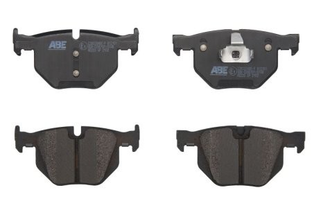 Set plăcuțe frână ABE, spate ,pentru: BMW 5 (E60), 7 (E65, E66, E67), X5 (E70), X5 (F15, F85), X6 (E71, E72), X6 (F16, F86) 2.0D-4.0 07.03-07.19