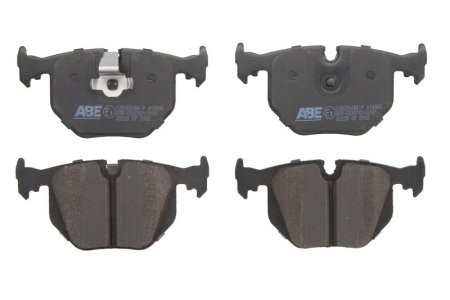 Set plăcuțe frână ABE, spate ,pentru: BMW 3 (E46), 5 (E39), 5 (E60), 7 (E38), 7 (E65, E66, E67), X3 (E83), X5 (E53), X6 (E71, E72), Z4 (E85), Z4 (E86), Z8 (E52) 1.6-5.4 03.94-06.14