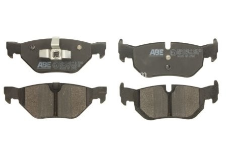 Set plăcuțe frână ABE, spate ,pentru: BMW 1 (E81), 1 (E82), 1 (E87), 1 (E88), 3 (E90), 3 (E91), 3 (E92), 3 (E93), 3 (F30, F80), X1 (E84), X3 (F25) 1.6-3.0D 06.04-10.18