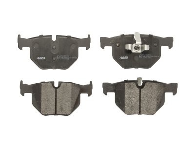 Set plăcuțe frână ABE, spate ,pentru: BMW 3 (E90), 3 (E91), 3 (E92), 3 (E93), 5 (E60), 5 (E61), 7 (E65, E66, E67), X1 (E84) 1.6-4.0 03.04-06.15